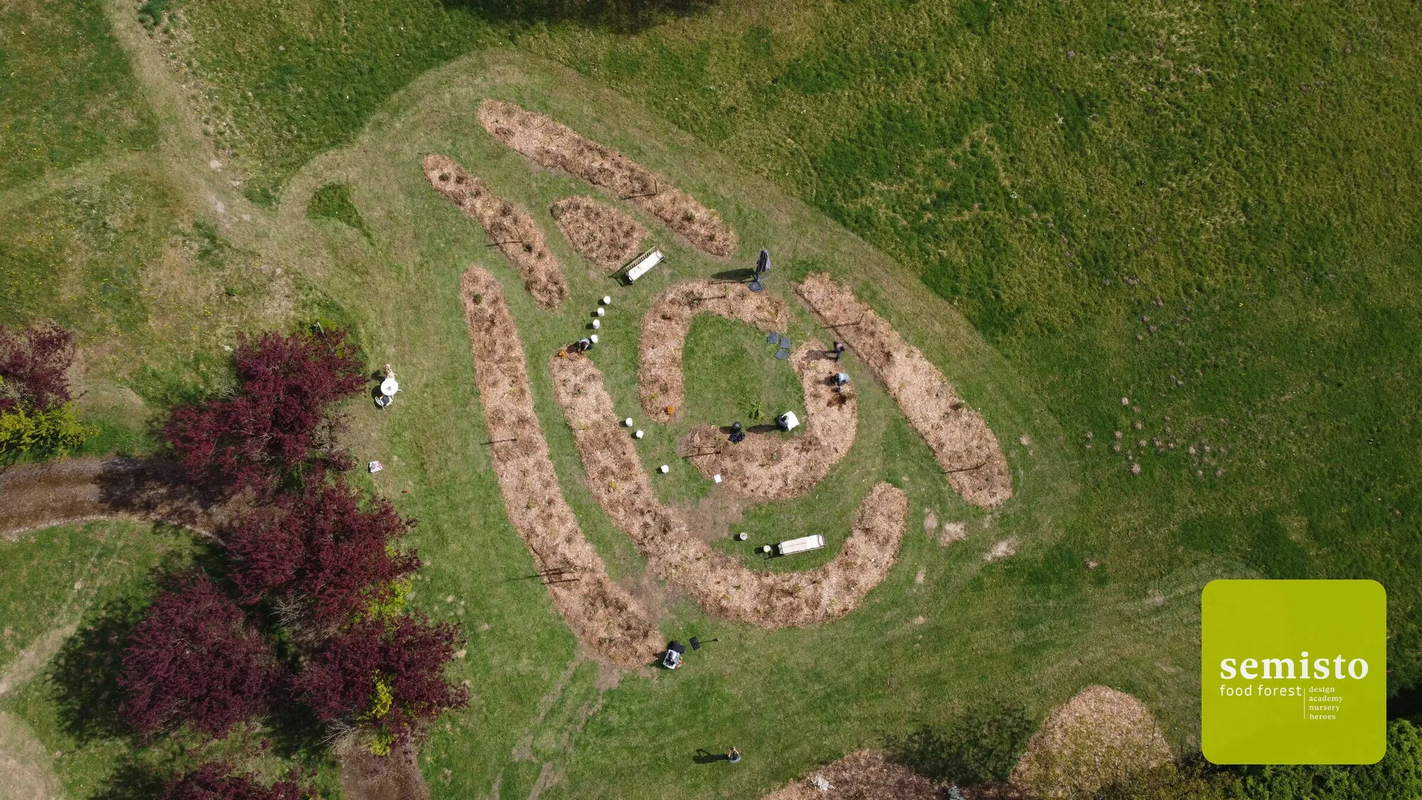 Food forest at the Queen Elisabeth Music Chapel — vue 2